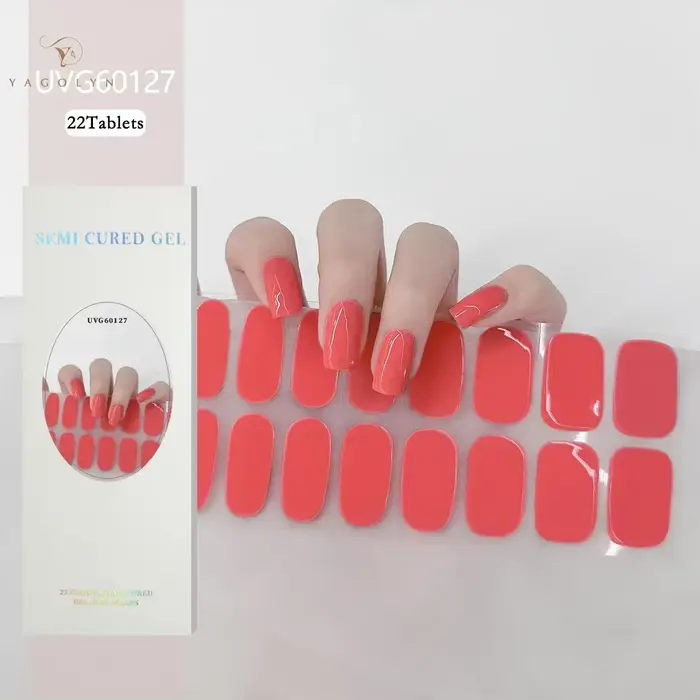 Bandes de Gel Semi-durci UV pour Lampe à Ongles