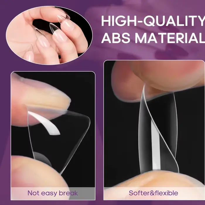 240 Faux ongles en amande