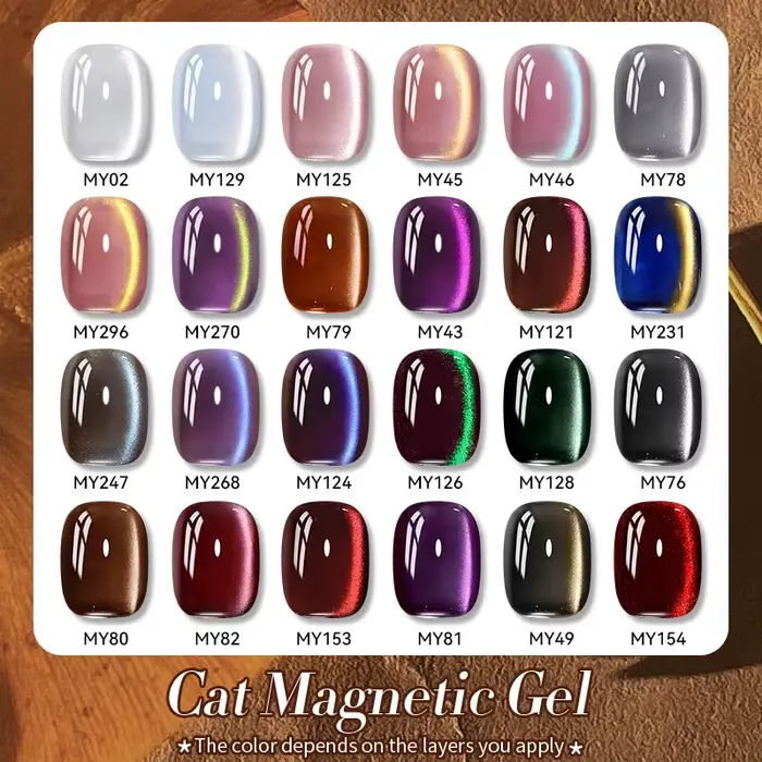 BORN PRETTY 10ml marron violet noir rouge chat vernis Gel magnétique manucure tremper Gel UV