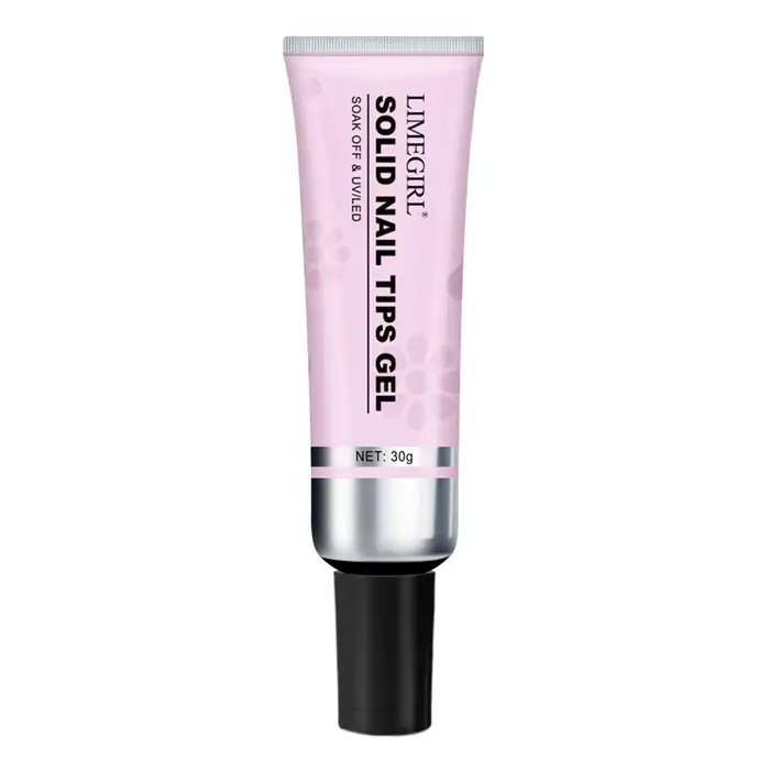 LIMEGIRL 30g Gel de pointes d'ongles solides multifonctionnel