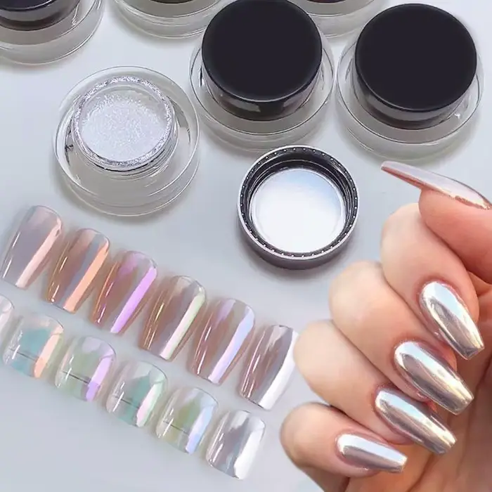Poudre à ongles chromée Aurora Moonlight