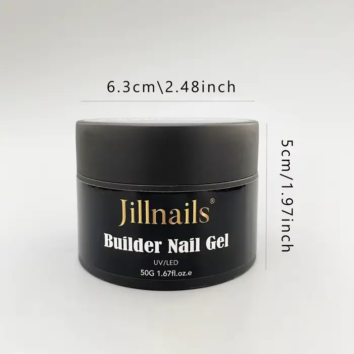 Jillnails 50g nu rose constructeur ongles Gel français