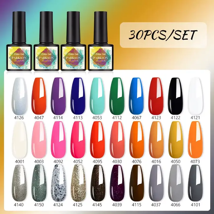 Parkson – ensemble de vernis gel semi-permanent
