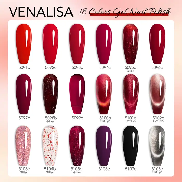 VENALISA V6 nouveau Kit 10ml vernis à ongles HEMA gratuit TPO