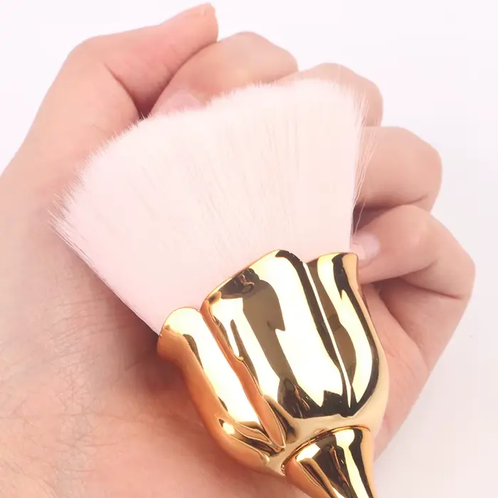Brosse douce en forme de Rose pour manucure
