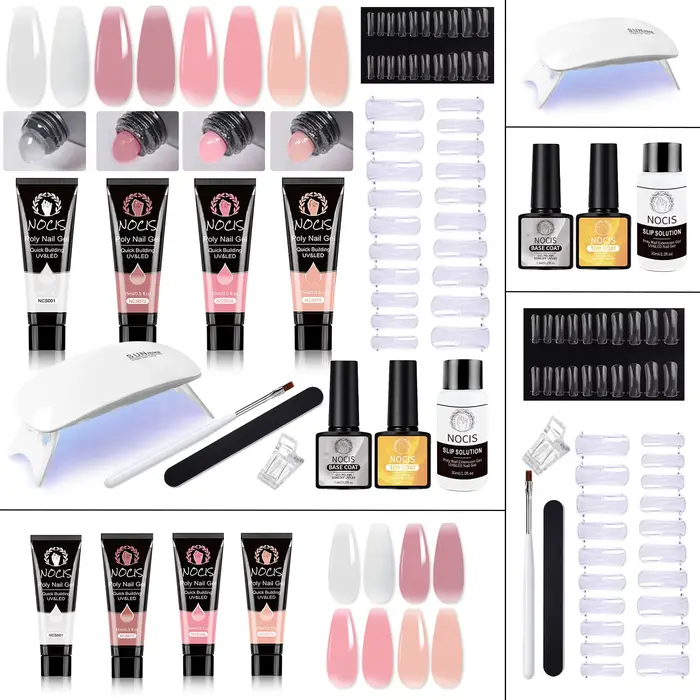 Kit de gel d'extension Poly pour ongles
