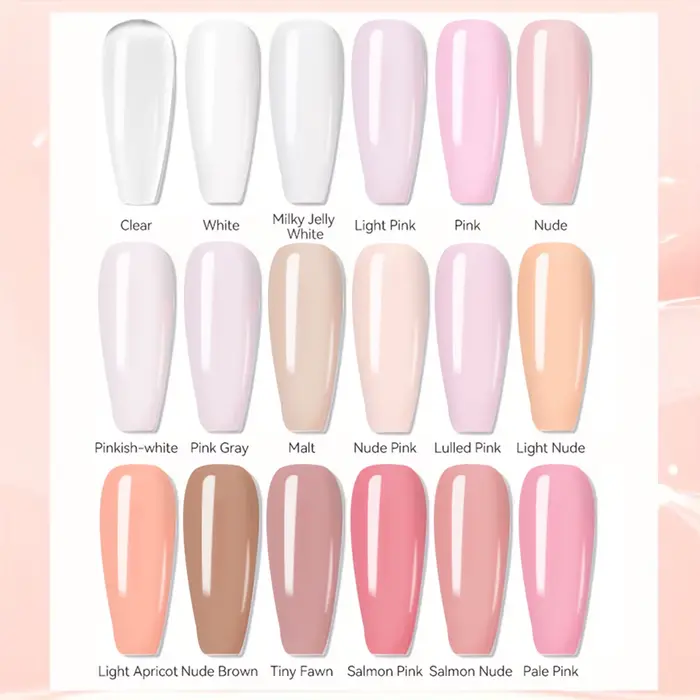 1 pot 30g Poly Gel pour ongles UV LED durci constructeur Gel