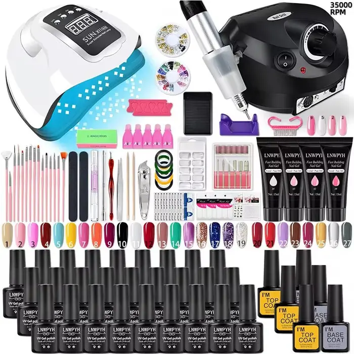 Kit de vernis à ongles en acrylique