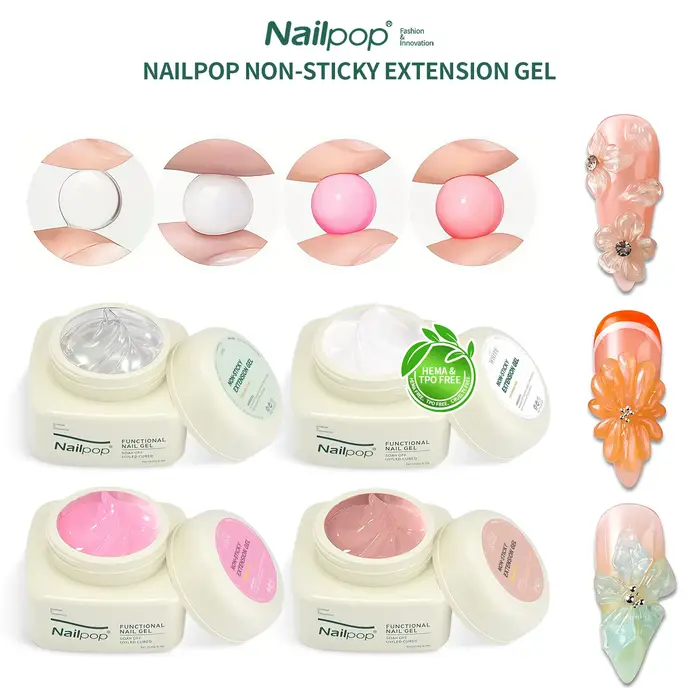 Nailpop HEMA/TPO – Gel adhésif Non collant