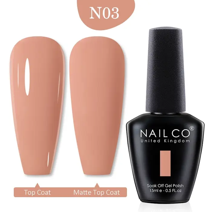 NAILCO 131 couleurs Semi Permanent vernis à ongles Gel hiver série Led