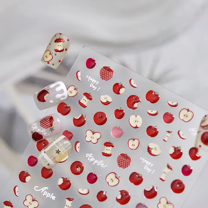 Autocollants pour ongles en gelée