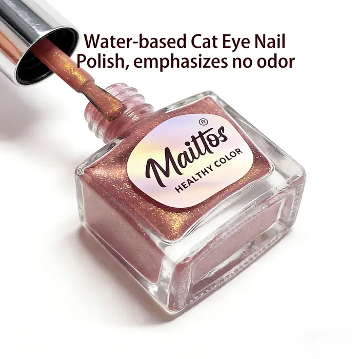 Viole - Vernis à ongles à base d'eau effet œil de chat 12ml