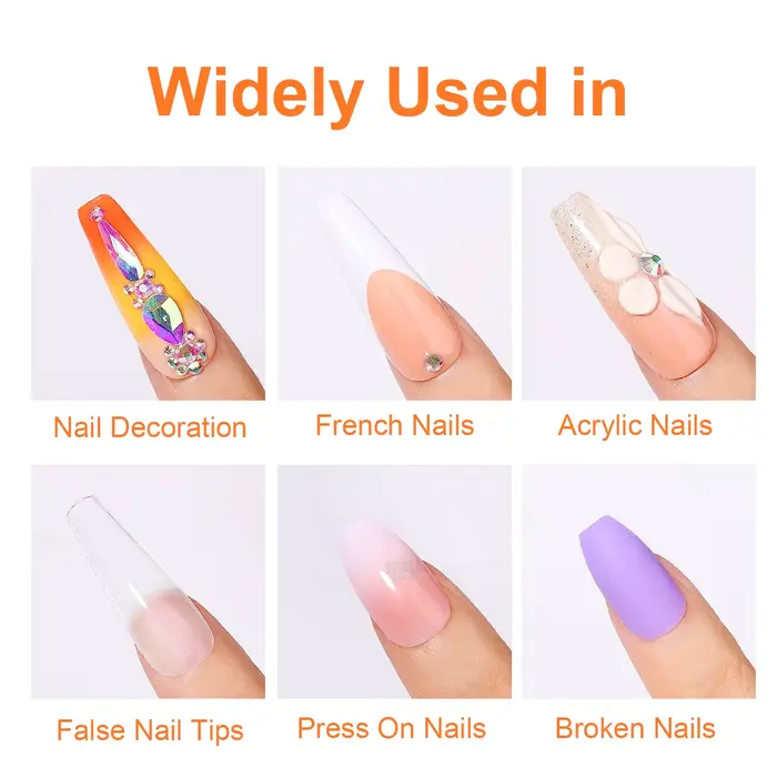 Colle à Ongles Super Bain pour Faux Ongles