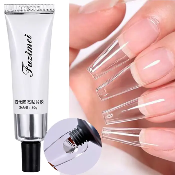Faux ongles en gel doux solide