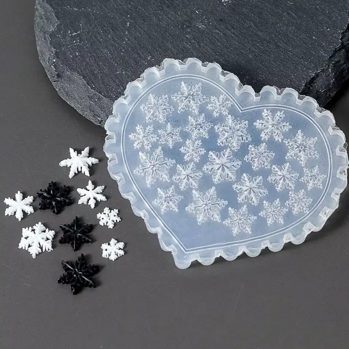 Moule à ongles en silicone pour manucure bricolage