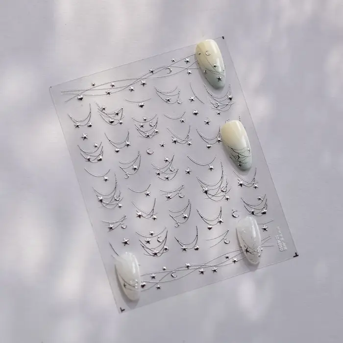 Autocollants décoratifs 3D pour ongles