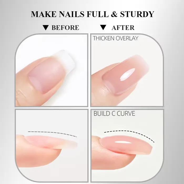 PERFECT COLOR Gel Constructeur & Renforceur d'Ongles 12ml