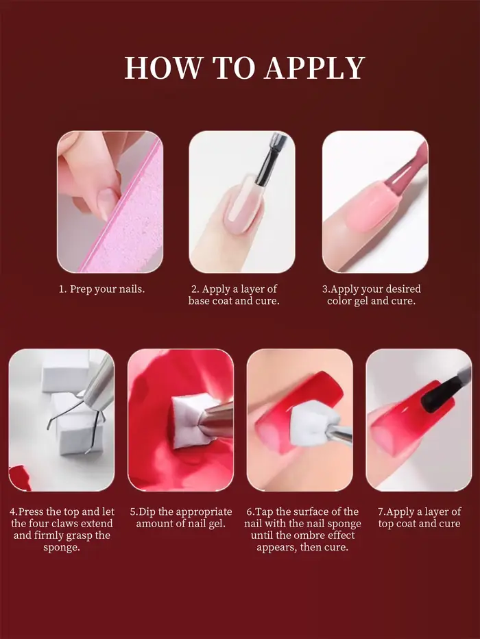 RSNAIL 10g rouge ongles estampage Gel haute Pigment UV LED durci Soak Off Omber tapotement Gel pour Salon de manucure