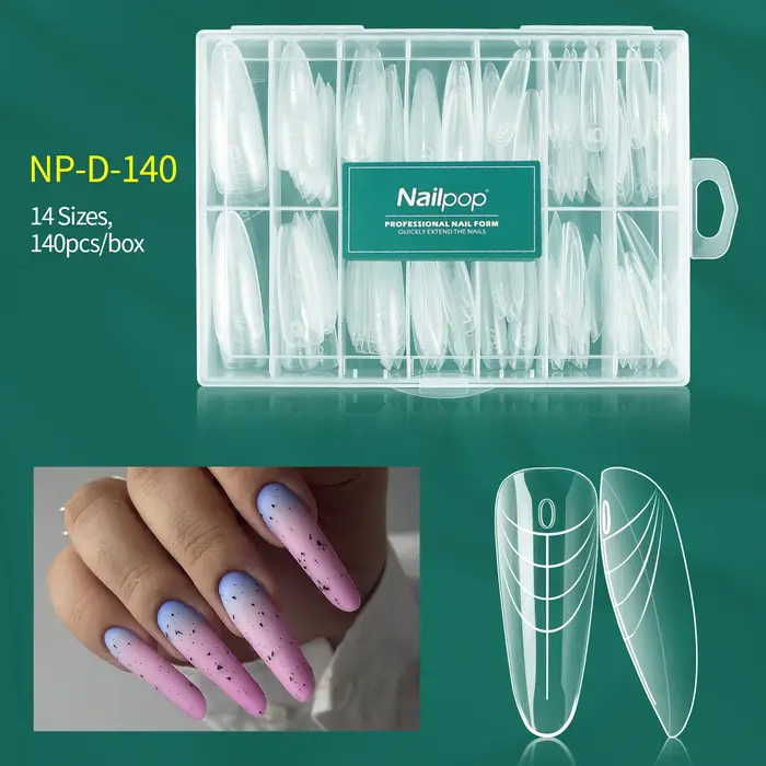 Nailpop – moule à ongles à pression transparente