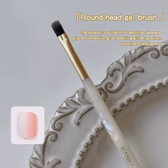 KANIU Fournitures professionnelles coréennes pour ongles, gel de manucure à effet dégradé, pinceau p