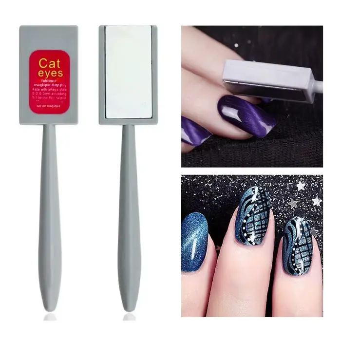 Bâton magnétique pour vernis Gel, outil d'art des ongles, pointes de manucure, effet 3D, bricolage,