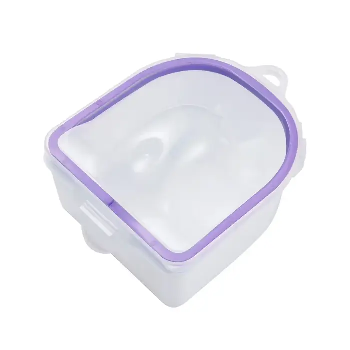 Dissolvant de vernis à ongles bol de trempage traitement des ongles Double couche bols de trempage d