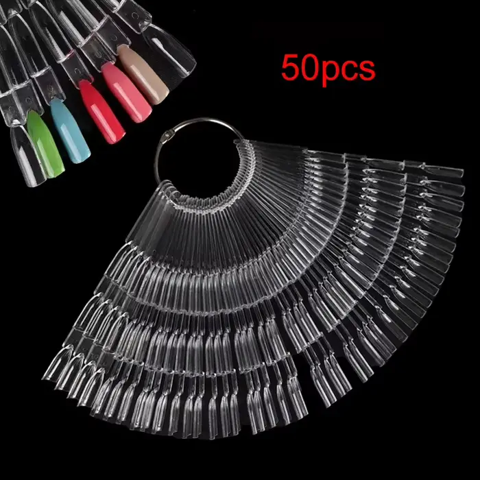50 cartes de couleurs pour ongles