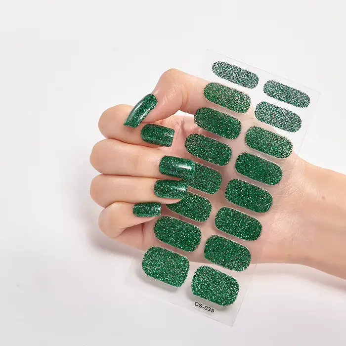 Autocollants pour Ongles Semi-Durci UV