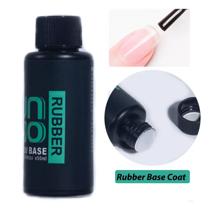 Tinovo Uno 50ML couche de Base en caoutchouc solide couche de finition manucure Gel UV vernis à ongl