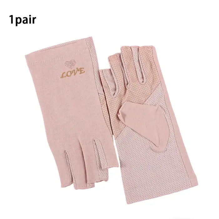 1 Paire de Gants Anti-UV pour Ongles