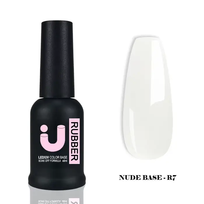 Vernis à ongles Gel Base en caoutchouc nu 8ml