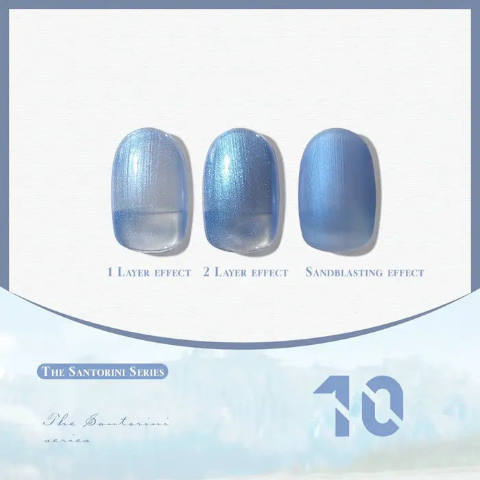 MIANEL 12ML Vernis à ongles gelée série bleue Spring Kelaiyin 2026 Nouveau