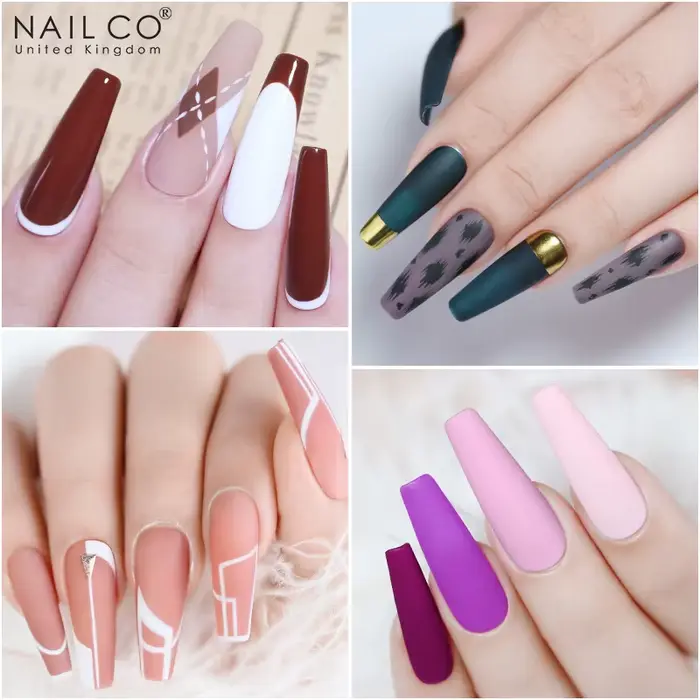 NAILCO 15ml Vernis à Ongles Gel Semi-Permanent Hema-Free Printemps-Été UV pour Manucure et Nail Art