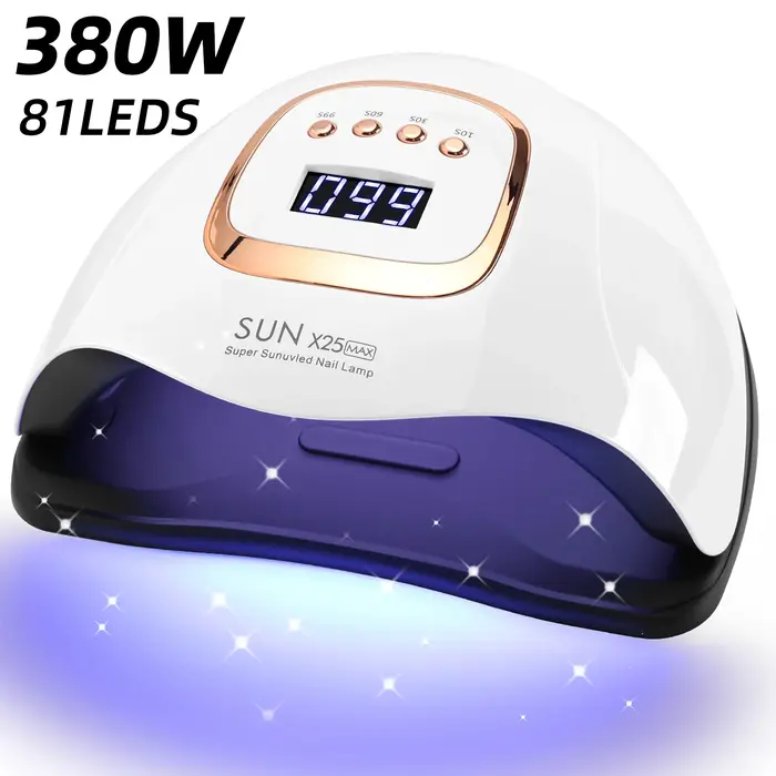 380W LED lampe UV sèche pour ongles Gel vernis