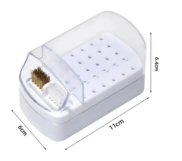 Organisateur de tête de vernis à ongles à 30 trous, organisateur Portable en acrylique, organisateur