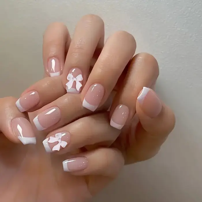 Faux nœud papillon portable à couverture complète pour femmes et filles