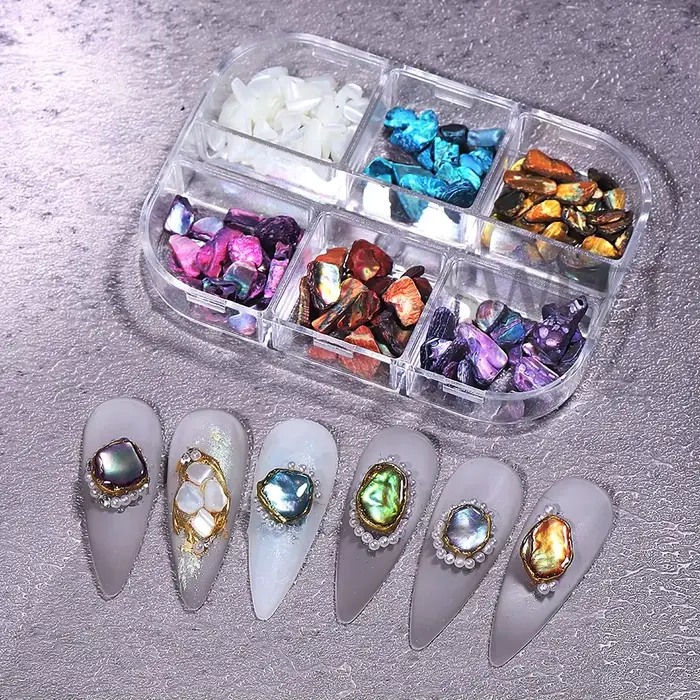 Flocons de coquillage d'ormeau