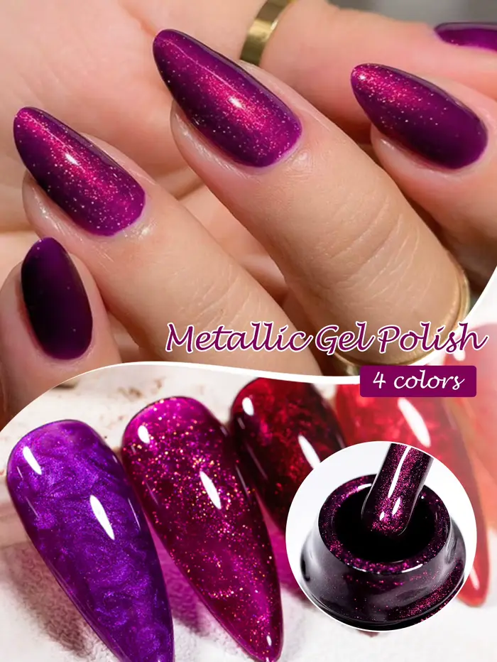 FOUR LILY – vernis à ongles Gel métallique