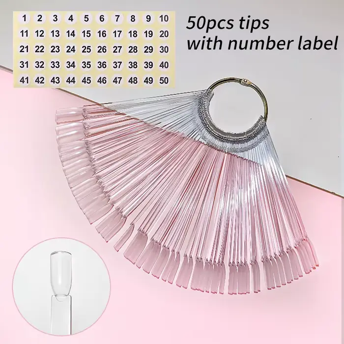 Conseils pour l'affichage des bâtons d'échantillons d'ongles, échantillon de peinture, Palette de po