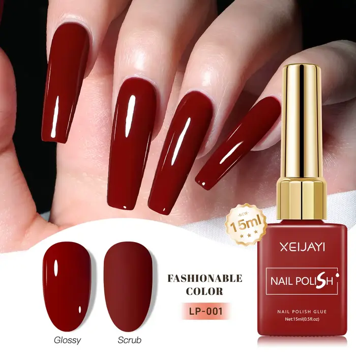 Bouteille carrée colorée vernis à ongles Gel 60 couleurs brillant mat glaçon vernis à ongles fruits 