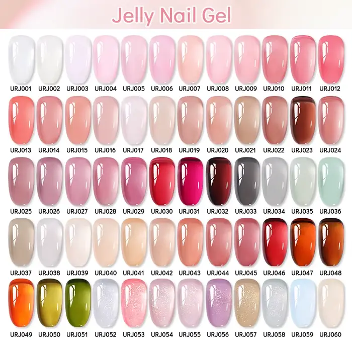 UR SUGAR 15ml vin cerise rouge gelée Gel vernis à ongles noël