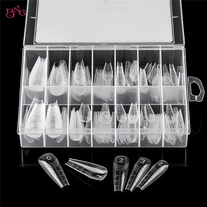 BNG Ballerina Nail Dual Forms pour Gel de Construction Poly