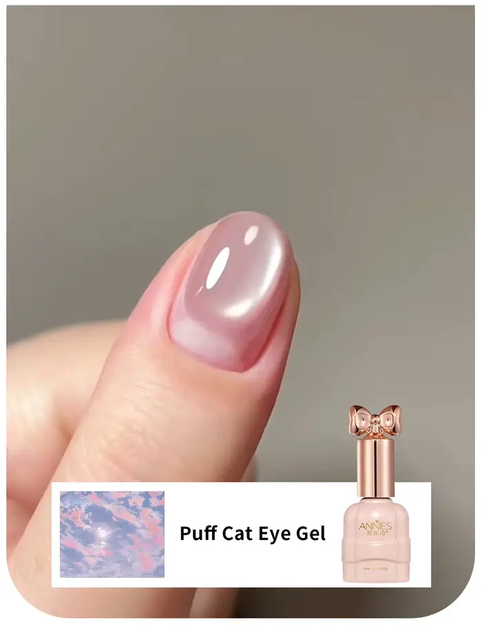 Vernis à ongles Gel magnétique chat rose bleu cristal 10ml