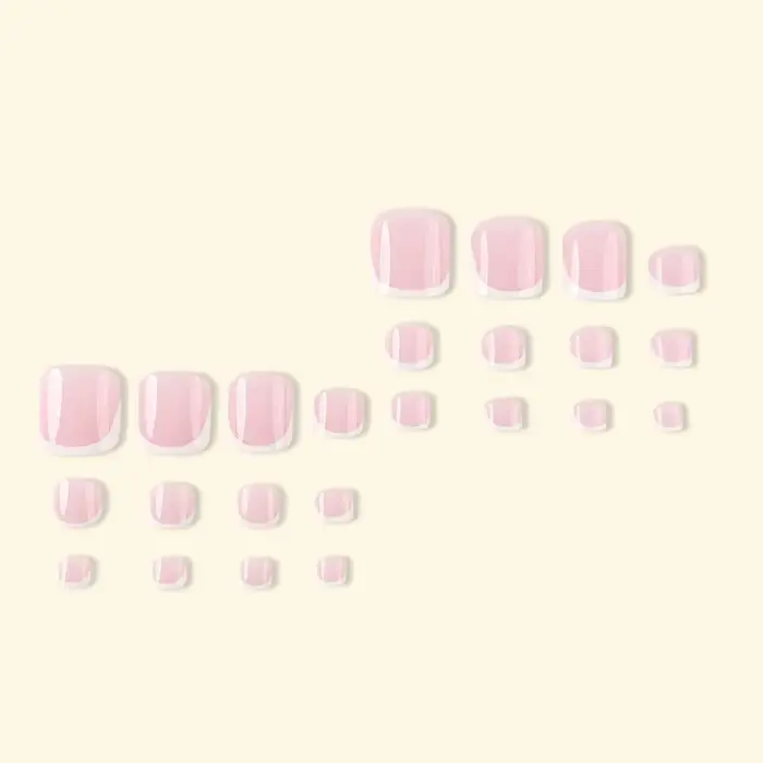 Faux ongles en acrylique réutilisables