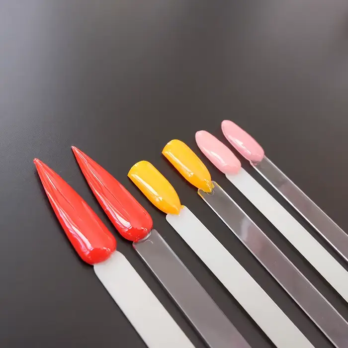 80/50/20 pièces bâtons d'affichage des ongles échantillon des ongles faux ongles conseils vernis à o