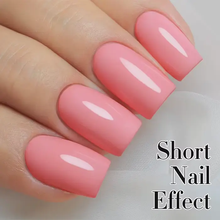 Gel rose pêche Mijiaer - semi-permanent, durcissement UV/LED, professionnel, sans alcool, longue tenue, DIY/salon, manucures quotidiennes