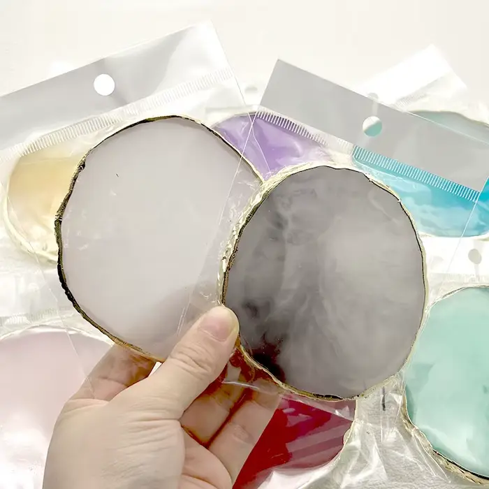 Palette ronde de couleur pour ongles