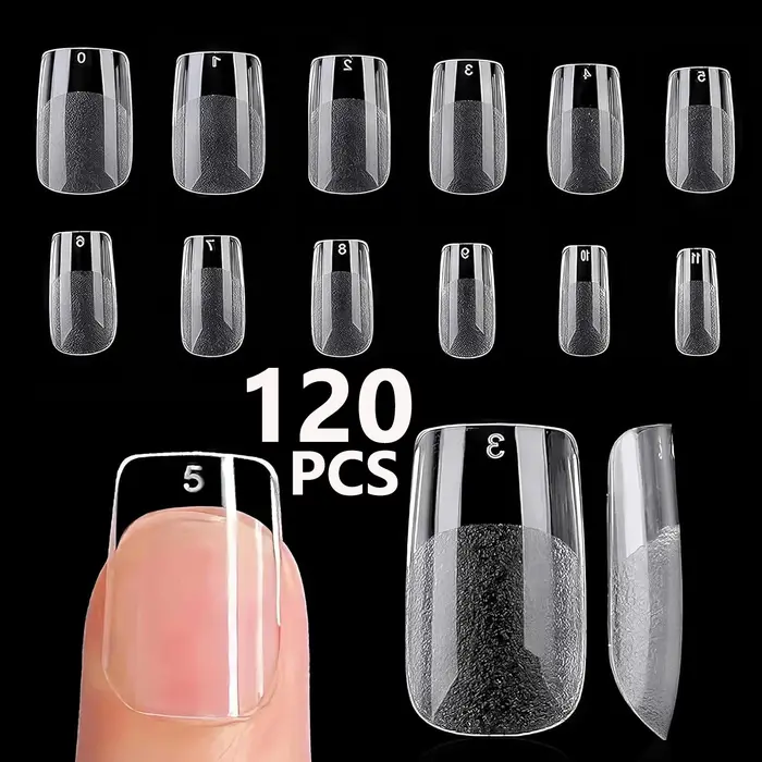 Embouts de cercueil longs et transparents