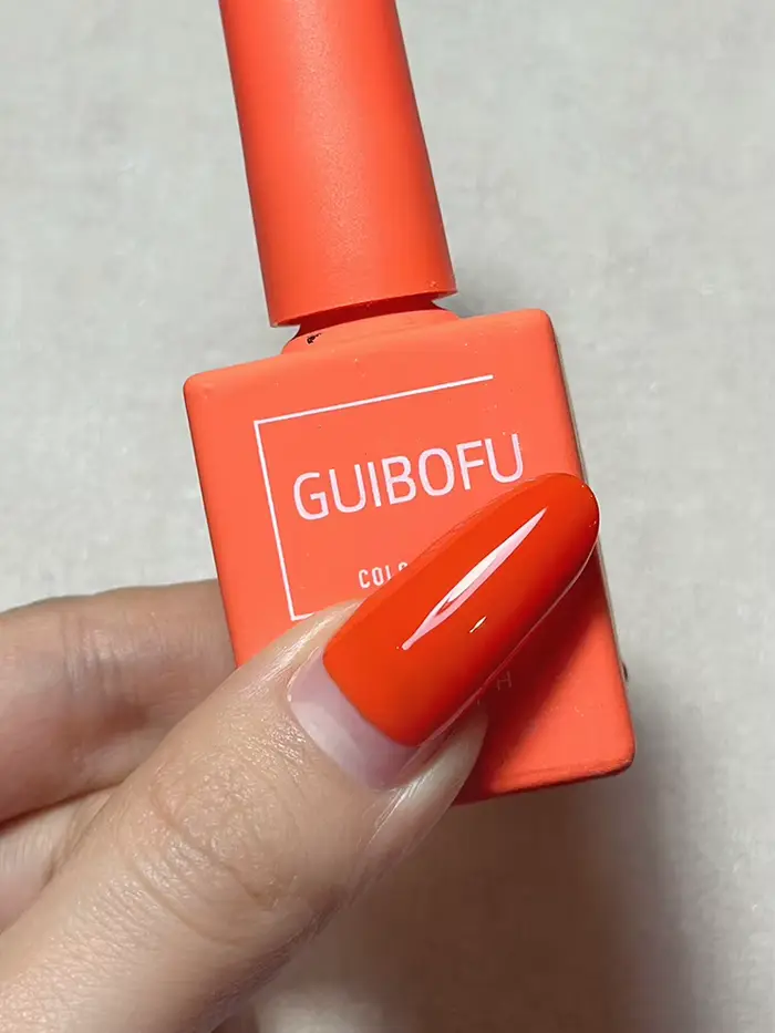 Ensemble de vernis à ongles Gel série jaune et Orange