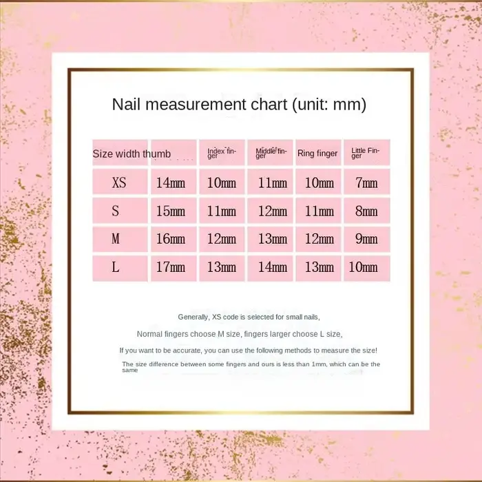 Faux ongles faits main